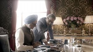 A still from ‘The Accidental Prime Minister'.(REUTERS) A still from ‘The Accidental Prime Minister'.(REUTERS)