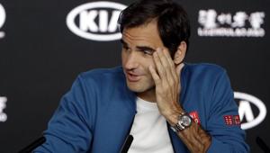 Men's defending singles champion Switzerland's Roger Federer answers a question during a press conference at the Australian Open tennis championships in Melbourne, Australia, Sunday, Jan. 13, 2019(AP) Men's defending singles champion Switzerland's Roger Federer answers a question during a press conference at the Australian Open tennis championships in Melbourne, Australia, Sunday, Jan. 13, 2019(AP)