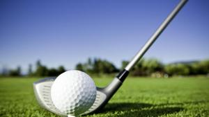 "A clean and simple shot of a golf ball and golf club. The bright, colorful backdrop has room for text.Our images are processed from"(Getty Images) "A clean and simple shot of a golf ball and golf club. The bright, colorful backdrop has room for text.Our images are processed from"(Getty Images)