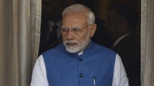 Prime Minister Narendra Modi arrives to meet Norway’s Prime Minister Erna Solberg, at Hyderabad House, in New Delhi, India, on Tuesday, January 8, 2019.(Vipin KUmar/HT FILE PHOTO) Prime Minister Narendra Modi arrives to meet Norway’s Prime Minister Erna Solberg, at Hyderabad House, in New Delhi, India, on Tuesday, January 8, 2019.(Vipin KUmar/HT FILE PHOTO)