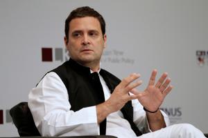 Congress president Rahul Gandhi has been relentless in his attacks on Prime Minister Narendra Modi over a range of issues.(REUTERS FIle Photo)) Congress president Rahul Gandhi has been relentless in his attacks on Prime Minister Narendra Modi over a range of issues.(REUTERS FIle Photo))