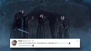 The Starks are all facing an all-powerful villain in Game of Thrones season 8. The Starks are all facing an all-powerful villain in Game of Thrones season 8.