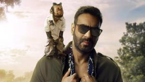 Total Dhamaal first look stars Ajay Devgn with Crystal, the monkey from Hangover 2. Total Dhamaal first look stars Ajay Devgn with Crystal, the monkey from Hangover 2.