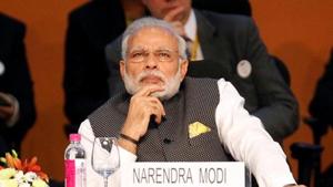 Prime Minister Narendra Modi attends the Vibrant Gujarat investor summit in Gandhinagar.(REUTERS) Prime Minister Narendra Modi attends the Vibrant Gujarat investor summit in Gandhinagar.(REUTERS)