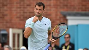 File image of Grigor Dimitrov.(AFP) File image of Grigor Dimitrov.(AFP)