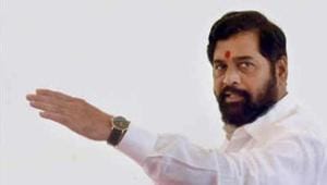 Maharashtra Health Minister Eknath Shinde Monday had a first-hand experience of the rundown condition of some primary health centres in the Palghar region when the chair he was sitting on broke during an inspection.(PTI) Maharashtra Health Minister Eknath Shinde Monday had a first-hand experience of the rundown condition of some primary health centres in the Palghar region when the chair he was sitting on broke during an inspection.(PTI)