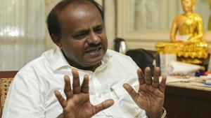 Two independent legislators withdrew support to the government and some Congress politicians were untraceable, a senior politician, although the government of chief minister HD Kumaraswamy said it was confident of staying in power.(AP Photo) Two independent legislators withdrew support to the government and some Congress politicians were untraceable, a senior politician, although the government of chief minister HD Kumaraswamy said it was confident of staying in power.(AP Photo)