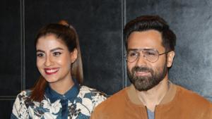 Actors Shreya Dhanwanthary and Emraan Hashmi at a press conference to promote their upcoming film Why Cheat India in New Delhi.(IANS) Actors Shreya Dhanwanthary and Emraan Hashmi at a press conference to promote their upcoming film Why Cheat India in New Delhi.(IANS)