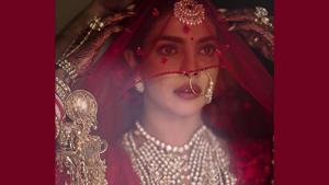 Priyanka Chopra who wed Nick Jonas in December last year used personalised symbols in her kaleere.(Instagram/stylebyami) Priyanka Chopra who wed Nick Jonas in December last year used personalised symbols in her kaleere.(Instagram/stylebyami)