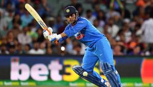 MS Dhoni of India bats during game two of the One Day International series between Australia and India at Adelaide Oval on January 15, 2019 in Adelaide, Australia(Getty Images) MS Dhoni of India bats during game two of the One Day International series between Australia and India at Adelaide Oval on January 15, 2019 in Adelaide, Australia(Getty Images)