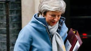 A national election is the worst thing Britain could do now and would mean delaying Brexit, Prime Minister Theresa May said on Wednesday.(Bloomberg Photo) A national election is the worst thing Britain could do now and would mean delaying Brexit, Prime Minister Theresa May said on Wednesday.(Bloomberg Photo)
