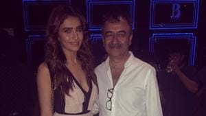 Karishma Tanna played a supporting role Rajkumar Hirani’s Sanju. Karishma Tanna played a supporting role Rajkumar Hirani’s Sanju.