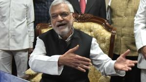 Congress leader CP Joshi was elected speaker of the Rajasthan Assembly on Wednesday, January 16, 2019.(HT Photo) Congress leader CP Joshi was elected speaker of the Rajasthan Assembly on Wednesday, January 16, 2019.(HT Photo)