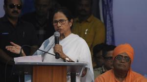 West Bengal chief minister Mamata Banerjee said the January 19 mega opposition rally in Kolkata would sound the “death knell” for the BJP in the Lok Sabha elections and regional parties would be the deciding factor.(Samir Jana/HT Photo) West Bengal chief minister Mamata Banerjee said the January 19 mega opposition rally in Kolkata would sound the “death knell” for the BJP in the Lok Sabha elections and regional parties would be the deciding factor.(Samir Jana/HT Photo)