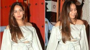 Mira Rajput oozes glamour in light grey co-ords. (Instagram) Mira Rajput oozes glamour in light grey co-ords. (Instagram)