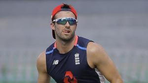File image of Mark Wood in action during a training session.(AP) File image of Mark Wood in action during a training session.(AP)
