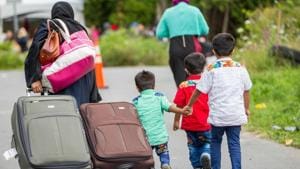 The Mobile Task Force (MTF) of Tripura police has detected 2,245 illegal immigrants in the state last year.(AFP) The Mobile Task Force (MTF) of Tripura police has detected 2,245 illegal immigrants in the state last year.(AFP)