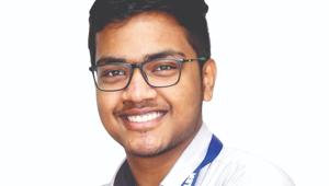 JEE Main 2019 Result : Regular studies, practice and problem solving helped Sambit from Rajasthan to clinch top spot with 14 other students who grabbed 100 percentile each in the JEE Mains January 2019 examination, the scores of which were declared on Saturday.(HT photo) JEE Main 2019 Result : Regular studies, practice and problem solving helped Sambit from Rajasthan to clinch top spot with 14 other students who grabbed 100 percentile each in the JEE Mains January 2019 examination, the scores of which were declared on Saturday.(HT photo)