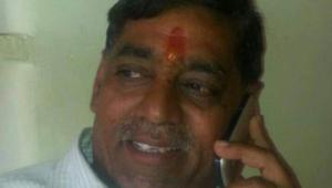 Accused Manish Bairagi had walked up to Prahlad Bhandhwar (pictured), touched his feet, and chanted ‘Jai Siya Ram’ before opening fire on him — he shot him once in the stomach and twice on his head, police said.(ANI/Twitter) Accused Manish Bairagi had walked up to Prahlad Bhandhwar (pictured), touched his feet, and chanted ‘Jai Siya Ram’ before opening fire on him — he shot him once in the stomach and twice on his head, police said.(ANI/Twitter)