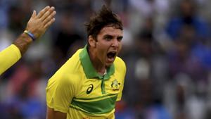 File image of Australia cricketer Jhye Richardson.(AP) File image of Australia cricketer Jhye Richardson.(AP)