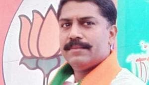 Manoj Thackeray, a BJP leader from Balwadi in Madhya Pradesh’s Barwai, was found dead in a field early in the morning on Sunday.(ANI Photo/Twitter) Manoj Thackeray, a BJP leader from Balwadi in Madhya Pradesh’s Barwai, was found dead in a field early in the morning on Sunday.(ANI Photo/Twitter)