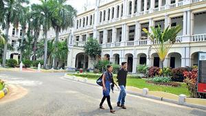 A painting exhibition at art festival over the weekend at Chennai’s Loyola College drew a harsh attack from the BJP following which the premier college apologised on Monday (File Photo)(HT Photo) A painting exhibition at art festival over the weekend at Chennai’s Loyola College drew a harsh attack from the BJP following which the premier college apologised on Monday (File Photo)(HT Photo)