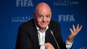 FIFA president Gianni Infantino.(AFP) FIFA president Gianni Infantino.(AFP)