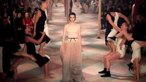A model presents a creation by designer Maria Grazia Chiuri as part of her Haute Couture Spring-Summer 2019 collection show for fashion house Dior in Paris, France, January 21, 2019. REUTERS/Gonzalo Fuentes(REUTERS) A model presents a creation by designer Maria Grazia Chiuri as part of her Haute Couture Spring-Summer 2019 collection show for fashion house Dior in Paris, France, January 21, 2019. REUTERS/Gonzalo Fuentes(REUTERS)