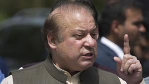Former Pakistan Prime Minister Nawaz Sharif is serving a seven-year sentence in a Lahore jail.(AP) Former Pakistan Prime Minister Nawaz Sharif is serving a seven-year sentence in a Lahore jail.(AP)