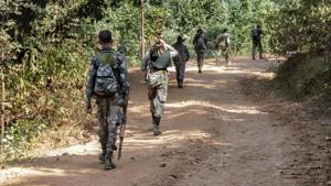 Police said the trio, along with three others, were kidnapped by Left-wing extremists two days ago. The victims were shot dead and their bodies thrown in the open on Tuesday morning.(PTI/Picture for representation) Police said the trio, along with three others, were kidnapped by Left-wing extremists two days ago. The victims were shot dead and their bodies thrown in the open on Tuesday morning.(PTI/Picture for representation)