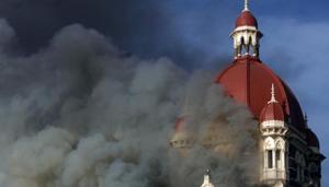 26/11 - Mumbai Under Terror Attack - Firing - Fire at Taj Hotel - Fire brigade officers fighting with fire at Taj hotel - HT photo by Hemant Padalkar. 27.11.08(Hindustan Times) 26/11 - Mumbai Under Terror Attack - Firing - Fire at Taj Hotel - Fire brigade officers fighting with fire at Taj hotel - HT photo by Hemant Padalkar. 27.11.08(Hindustan Times)