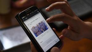 China’s cyber watchdog said on Wednesday it had deleted more than 7 million pieces of online information as well as 9,382 mobile apps.(AFP) China’s cyber watchdog said on Wednesday it had deleted more than 7 million pieces of online information as well as 9,382 mobile apps.(AFP)