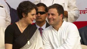 Congress President Rahul Gandhi on Wednesday welcomed the appointment of his sister Priyanka Gandhi Vadra as general secretary in charge of Uttar Pradesh (East ) saying that she was capable.(AP) Congress President Rahul Gandhi on Wednesday welcomed the appointment of his sister Priyanka Gandhi Vadra as general secretary in charge of Uttar Pradesh (East ) saying that she was capable.(AP)
