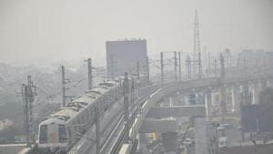 This would be the second metro line in Ghaziabad and the first metro link connecting the interiors of the city.(HT Photo) This would be the second metro line in Ghaziabad and the first metro link connecting the interiors of the city.(HT Photo)