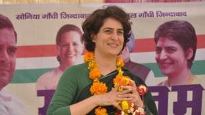 Priyanka Gandhi Vadra was on Wednesday appointed AICC general secretary for Uttar Pradesh East .(Hindustan Times) Priyanka Gandhi Vadra was on Wednesday appointed AICC general secretary for Uttar Pradesh East .(Hindustan Times)