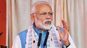 Prime Minister Narendra Modi at a public function earlier this month.(PTI) Prime Minister Narendra Modi at a public function earlier this month.(PTI)