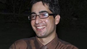 Faesal, who resigned from government service earlier this month, gave a bank account number for contributions and said payments could also be made through e-wallet.(PTI) Faesal, who resigned from government service earlier this month, gave a bank account number for contributions and said payments could also be made through e-wallet.(PTI)