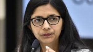 DCW chairperson Swati Maliwal, on January 22, 2019, said the commission has approached Delhi Police to register a case for criminal negligence and mismanagement in the diphtheria death cases.(Sonu Mehta/HT File Photo) DCW chairperson Swati Maliwal, on January 22, 2019, said the commission has approached Delhi Police to register a case for criminal negligence and mismanagement in the diphtheria death cases.(Sonu Mehta/HT File Photo)