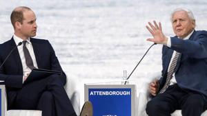 Britain's Prince William, Duke of Cambridge (L) and British naturalist, documentary maker and broadcaster David Attenborough attend a conversation during the World Economic Forum (WEF) annual meeting, on January 22, 2019 in Davos, Switzerland.(AFP) Britain's Prince William, Duke of Cambridge (L) and British naturalist, documentary maker and broadcaster David Attenborough attend a conversation during the World Economic Forum (WEF) annual meeting, on January 22, 2019 in Davos, Switzerland.(AFP)