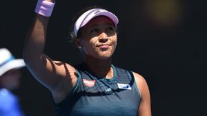 Japan's Naomi Osaka celebrates her victory against Ukraine's Elina Svitolina.(AFP) Japan's Naomi Osaka celebrates her victory against Ukraine's Elina Svitolina.(AFP)