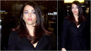 Aishwarya Rai tried to stay under the radar, but with this airport look? Impossible. (Instagram) Aishwarya Rai tried to stay under the radar, but with this airport look? Impossible. (Instagram)
