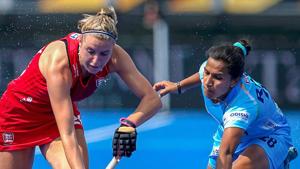 File image of India skipper Rani Rampal in action during a match.(PTI) File image of India skipper Rani Rampal in action during a match.(PTI)