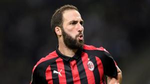 File image of Gonzalo Higuain celebrating after scoring a goal.(REUTERS) File image of Gonzalo Higuain celebrating after scoring a goal.(REUTERS)