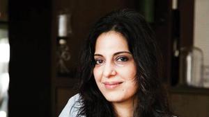 Writer Juhi Chaturvedi was at a literary meet in Kolkata on Thursday. Writer Juhi Chaturvedi was at a literary meet in Kolkata on Thursday.