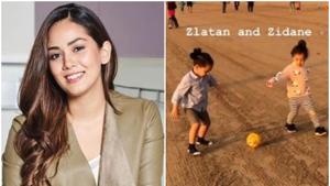 Mira Rajput’s Instagram stories are full of pictures of her daughter Misha.(Instagram) Mira Rajput’s Instagram stories are full of pictures of her daughter Misha.(Instagram)