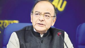 Arun Jaitley advised investigators to follow the advice of Arjun in the Mahabharat and concentrate on the bulls eye.(Pradeep Gaur/ Mint) Arun Jaitley advised investigators to follow the advice of Arjun in the Mahabharat and concentrate on the bulls eye.(Pradeep Gaur/ Mint)