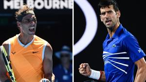 The Australian Open final will be the 53rd match between Rafael Nadal and Novak Djokovic.(AFP) The Australian Open final will be the 53rd match between Rafael Nadal and Novak Djokovic.(AFP)