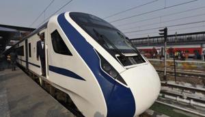 The first Train 18 train is slated to run between New Delhi and Varanasi, the Prime Minister’s Lok Sabha constituency.(Burhaan Kinu/HT PHOTO) The first Train 18 train is slated to run between New Delhi and Varanasi, the Prime Minister’s Lok Sabha constituency.(Burhaan Kinu/HT PHOTO)