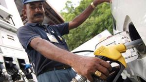 There was a marginal hike in diesel prices on Sunday while petrol prices remained unchanged in the national capital and Mumbai.(AFP File Photo) There was a marginal hike in diesel prices on Sunday while petrol prices remained unchanged in the national capital and Mumbai.(AFP File Photo)