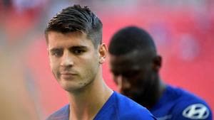 File photo of Alvaro Morata.(REUTERS) File photo of Alvaro Morata.(REUTERS)